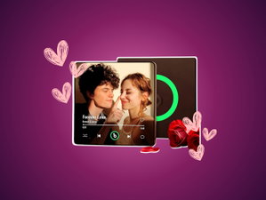 Íman de frigorífico com música para surpreender no Dia dos Namorados por menos de 25€