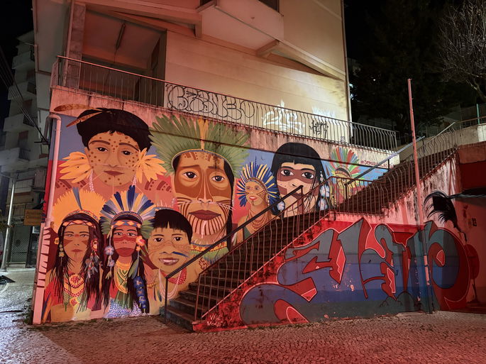 Câmara traseira, noite
