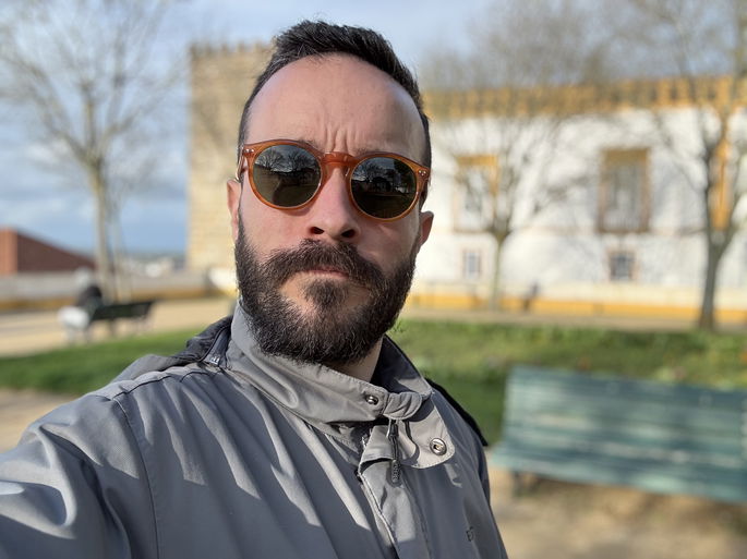 Câmara frontal, retrato