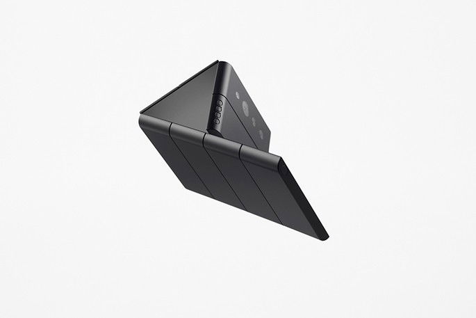 Conceito de 'slide-phone'. Fonte: Oppo