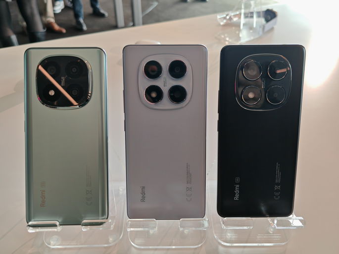 Redmi Note 14 Pro+ 5G, Redmi Note 14 Pro e Redmi Note 14 Pro 5G