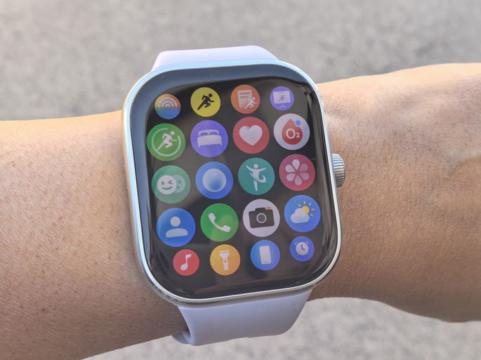 Redmi Watch 5 no exterior