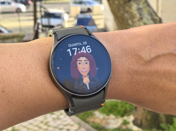 Samsung Galaxy Watch7 no pulso