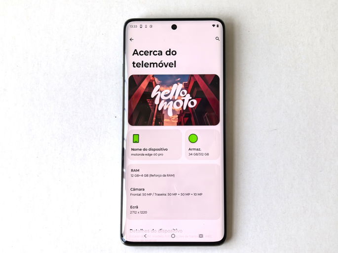Motorola Edge 60 Pro especificações