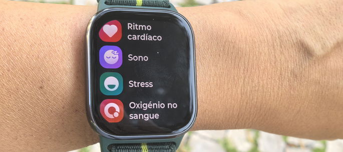 Motorola Moto Watch Fit saúde