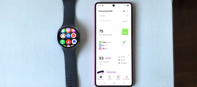 Samsung Galaxy Watch8 interface