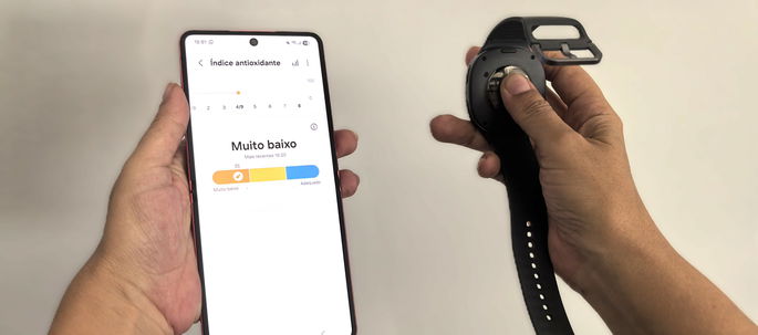 Samsung Galaxy Watch8 Índice de antioxidantes