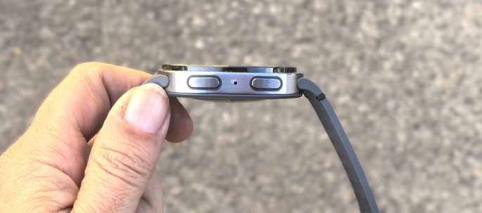 Samsung Galaxy Watch8 botões laterais