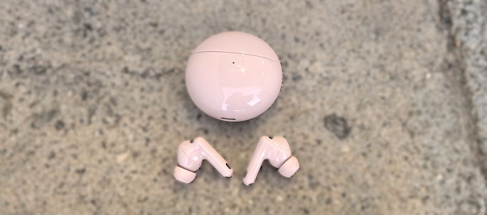 Huawei FreeBuds 7i caixa de carregamento e auriculares