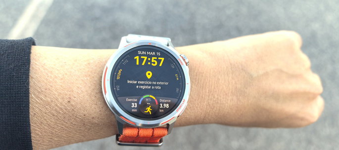 Huawei Watch GT Runner 2 dados de corrida