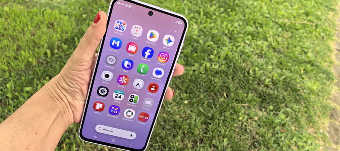 Samsung Galaxy A37 menu