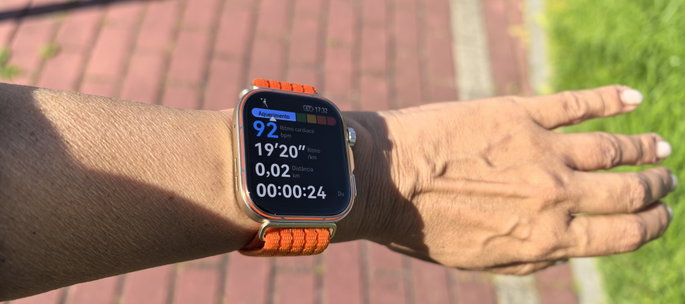 Huawei Watch Fit 5 Pro corrida