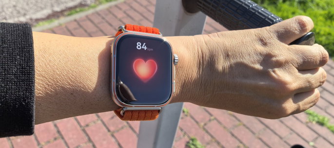 Huawei watch Fit 5 Pro cora&ccedil;&atilde;o