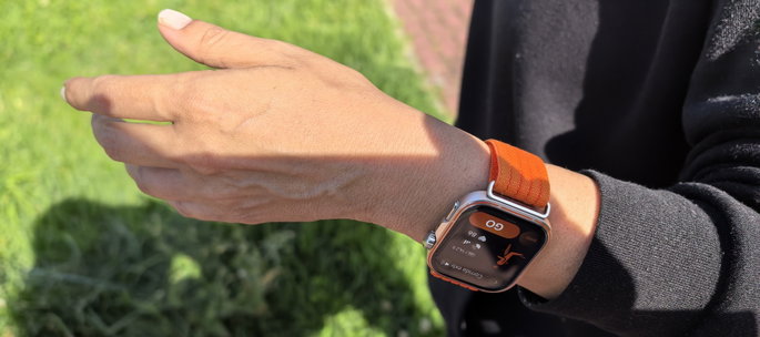 Huawei watch Fit 5 Pro corrida