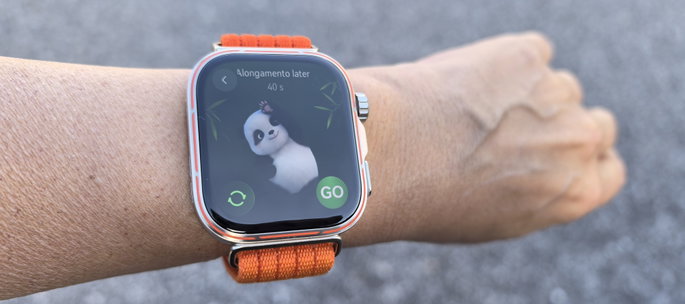Huawei Watch Fit 5 Pro mini treinos