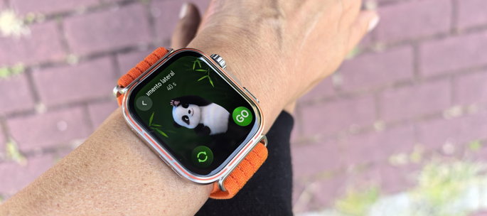 Huawei watch Fit 5 Pro mini treino