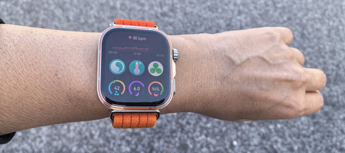 Huawei Watch Fit 5 Pro saúde