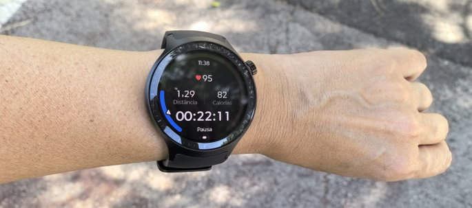 Moto Watch mostrador