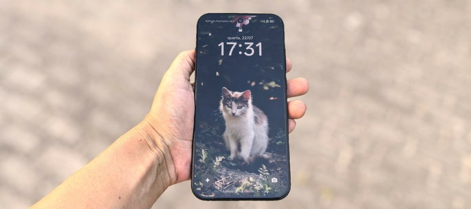 OPPO Reno 16 Pro ecr&atilde; bloqueado