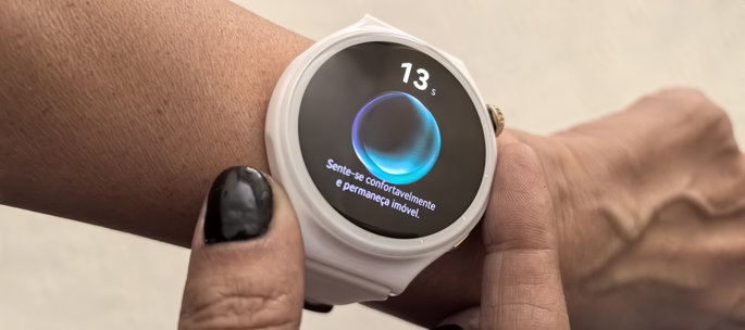 Huawei Watch 6 Pro an&aacute;lise de sa&uacute;de
