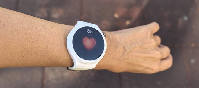 Huawei Watch 6 Pro batimento card&iacute;aco