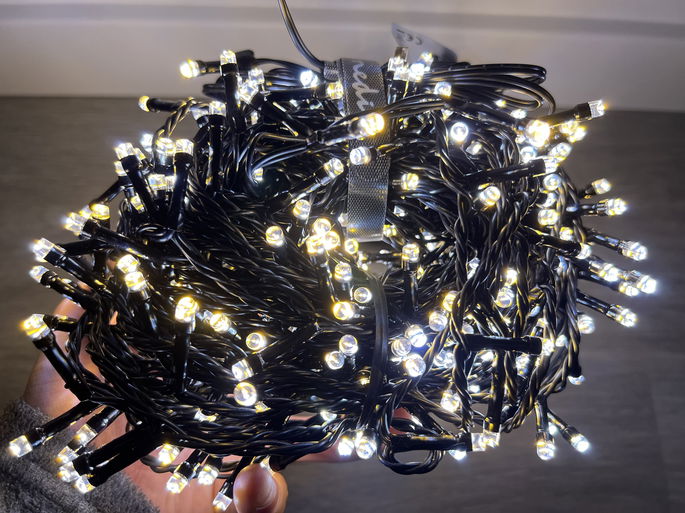 Luzes de natal Nedis Wi-Fi Smart Warm & Cold White String of Lights