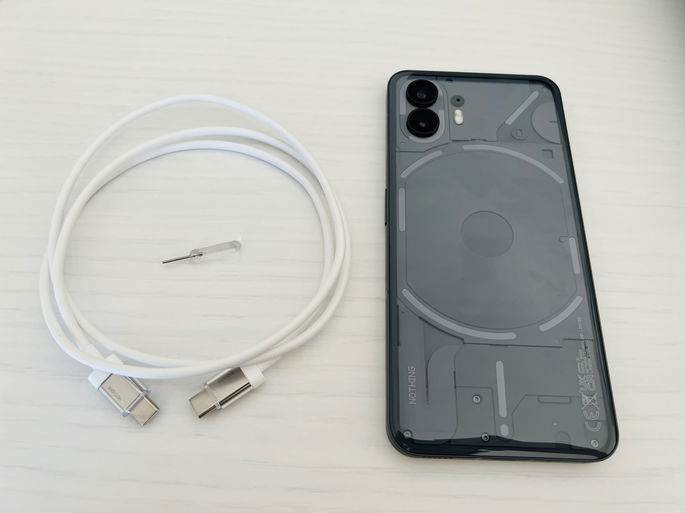 O conteúdo da caixa do Nothing Phone (2)