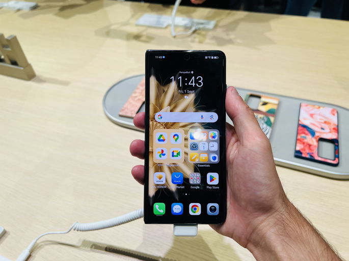 Honor Magic V2 dobrado