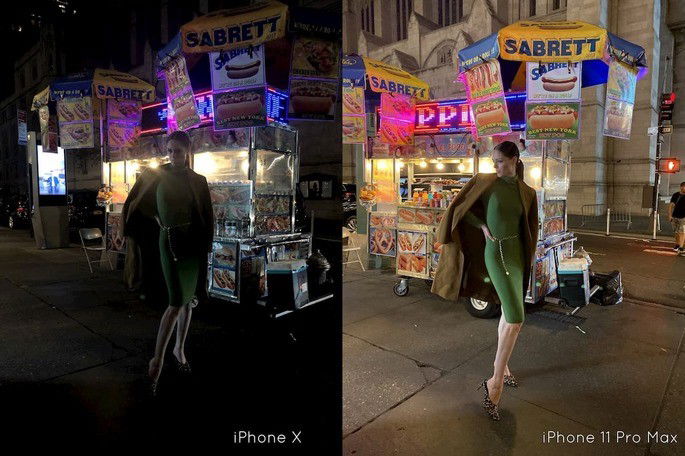 iphone x iphone 11 pro max modo noite