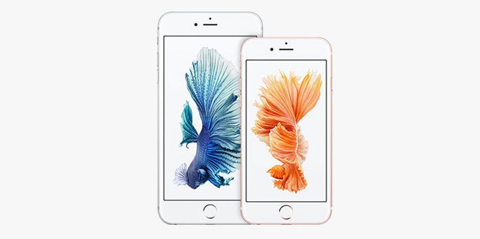 Estes são o iPhone 6s e iPhone 6s Plus