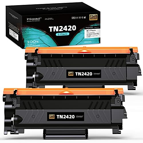 iNKPAD TN2420 Cartuchos de tóner 2xNegro