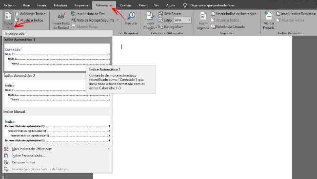 Inserir notas de rodapé e notas de fim - Suporte da Microsoft