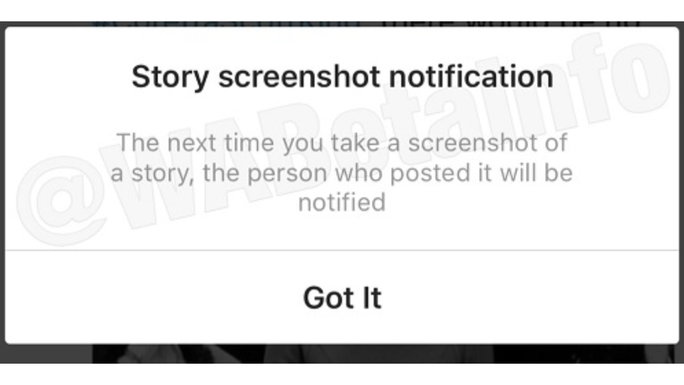 Instagram prepara aviso para quando algu&eacute;m capturar ou gravar as tuas Stories