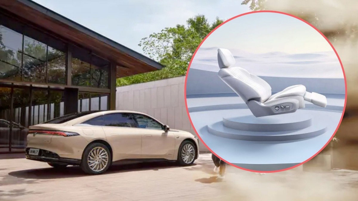 Interior do Buick Electra L7 surpreende: assentos de gravidade zero e ...