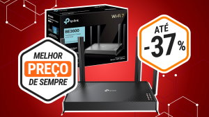Internet sem falhas? Este router Wi-Fi 7 da TP-Link está ao melhor preço na Amazon