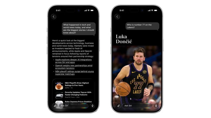 Primeiras imagens do iOS 27 revelam nova Siri e grandes novidades na C&acirc;mara e Fotos