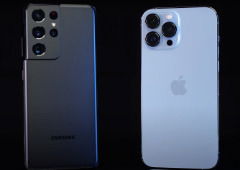 iPhone 13 Pro Max contra Samsung Galaxy S21 Ultra em teste de velocidade. Quem ganha?