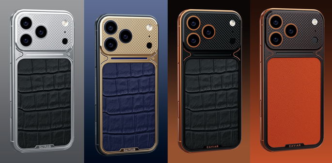 iPhone 17 de luxo