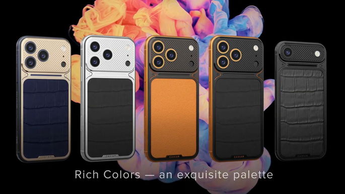 iphone 17 de luxo