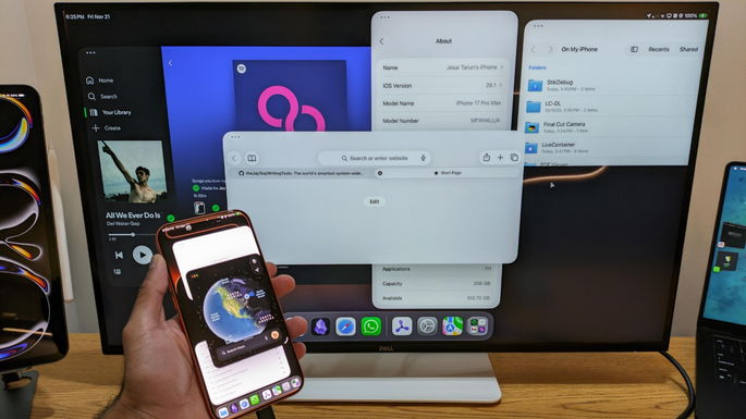 iPhone 17 Pro Max transforma-se num PC portátil ao correr o iPadOS