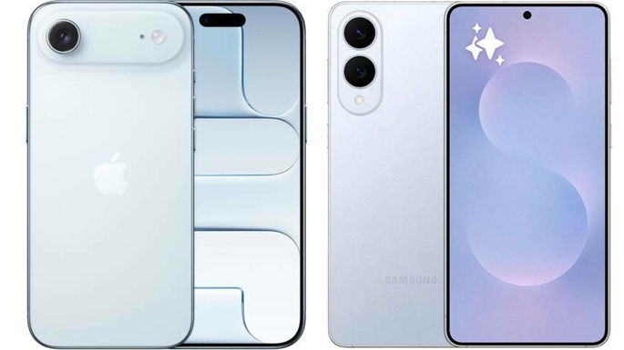 Imagens de divulgação: Apple e Samsung