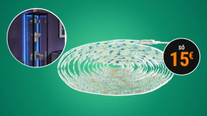 Já chegou às lojas: fita LED com 10 m por um preço de pechincha no Lidl!