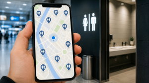 Já existe um "Waze" para encontrar casas de banho (e é gratuito)
