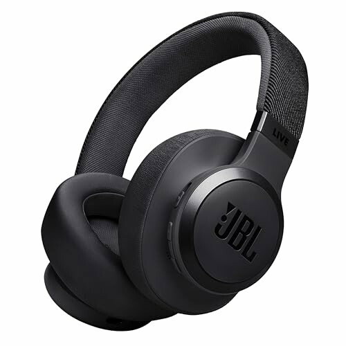 JBL Auriculares sem fios circumaurais Live 770 NC, Bluetooth e cancelamento de ruído adaptativo, até