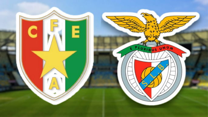 Jogo CF Estrela da Amadora x SL Benfica