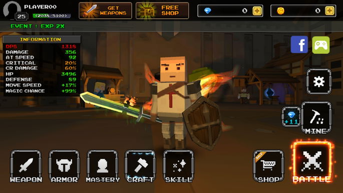 Pixel Blade M VIP