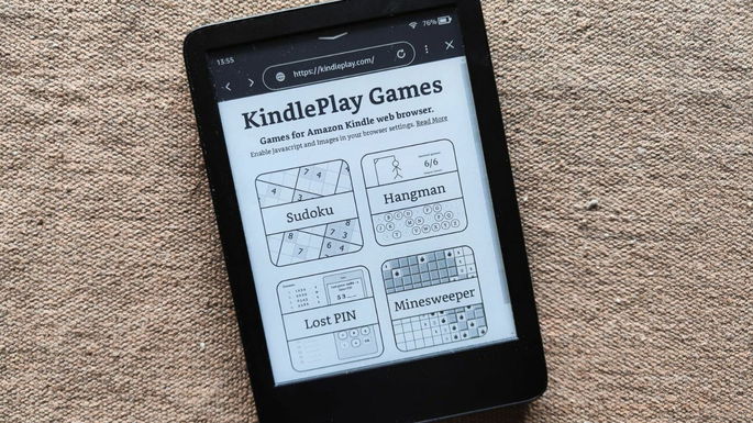 Kindle jogos