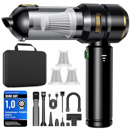 KITBEZN Aspirador de Mano 26000Pa