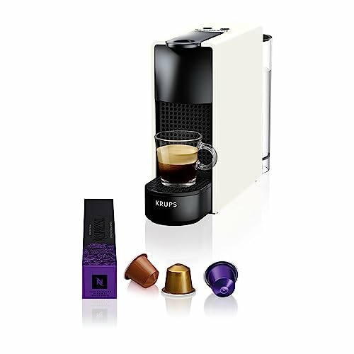 KRUPS Nespresso Essenza Mini XN1101, máquina de café em cápsulas, branca