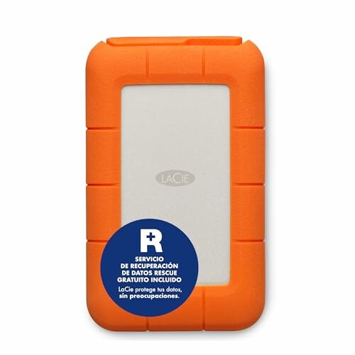 LaCie Rugged USB-C 2TB, disco r&iacute;gido externo port&aacute;til, para PC e Mac